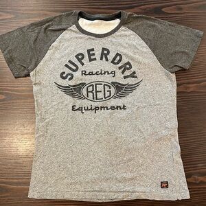 Superdry men’s Biker Raglan t-shirt Size XL